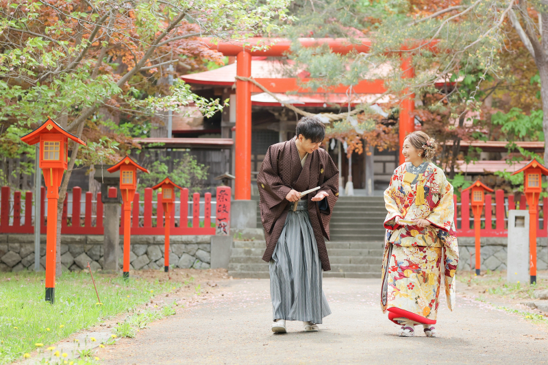 石栗写真館札幌店_神社・寺院で撮影できる