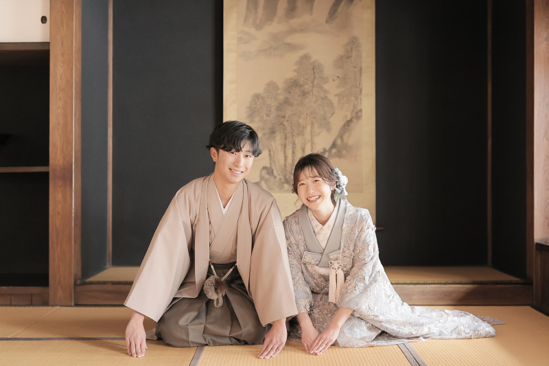 人気の正座ショット!