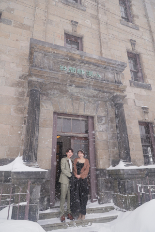 石栗写真館札幌店_【ロケフォト‐冬winter】札幌市内