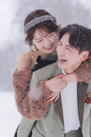 石栗写真館札幌店_【ロケフォト‐冬winter】札幌市内