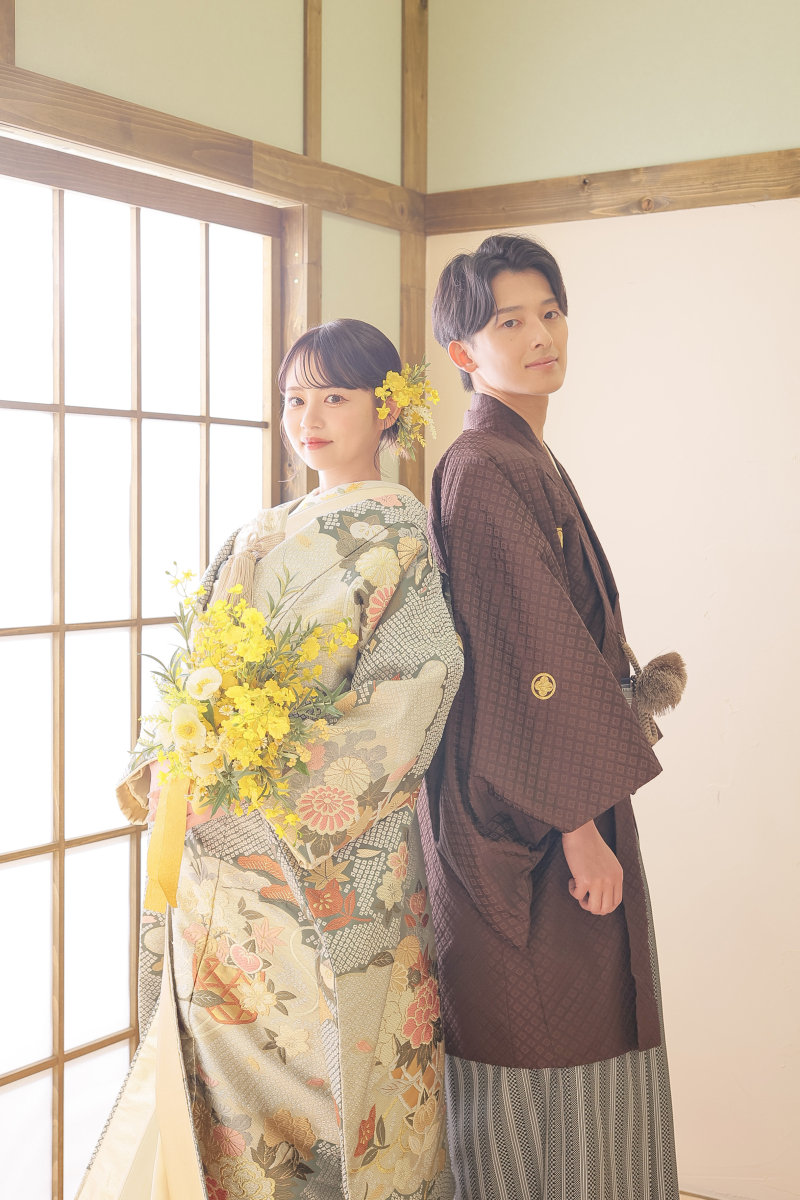 【衣装料金込み】スタジオ衣装ランクフリー和装1着洋装2着plan＜全データ付き＞