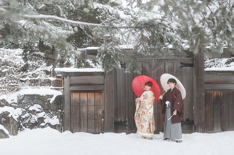 【衣装料金込み】スタジオ和装1着ロケーション和装1着ランクフリーplan＜全カット分データ＞