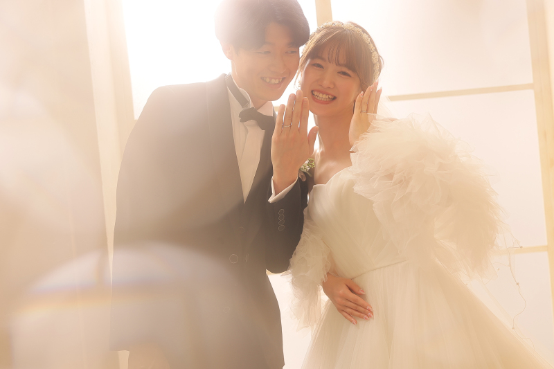 【衣装料金込み】スタジオ洋装1着ランクフリーplan＜全データ付き＞