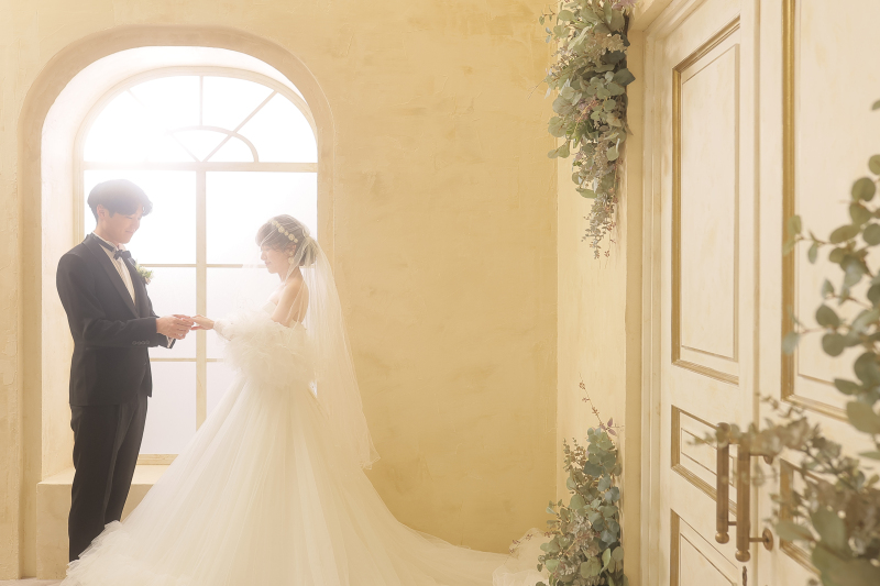 【衣装料金込み】スタジオ洋装1着ランクフリーplan＜全データ付き＞