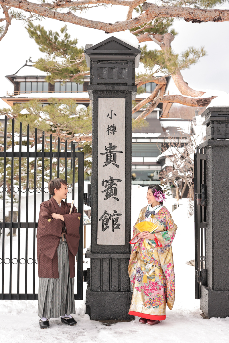 【小樽・衣装料金込み】2着ロケーションプラン<全データ付き>