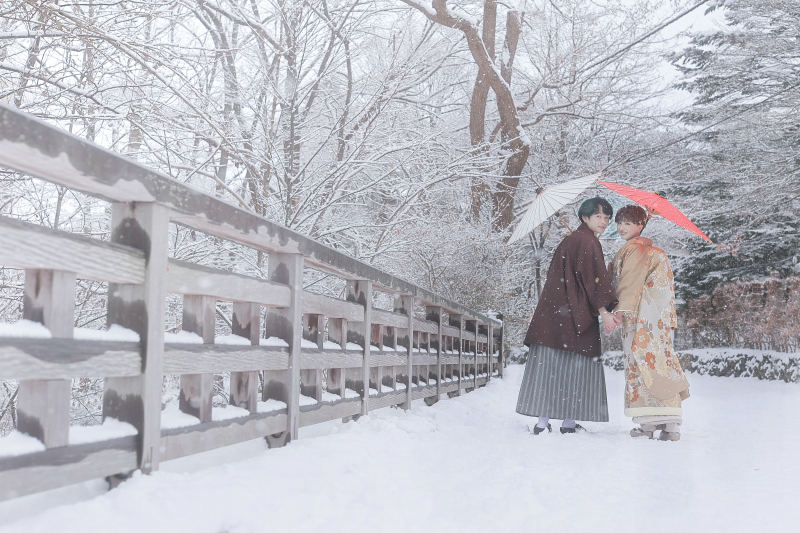 【衣装料金込み】スタジオ和装1着ロケーション和装1着ランクフリーplan＜全カット分データ＞