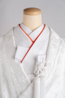 伊達襟 オレンジ