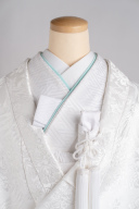 伊達襟 ミントブルー