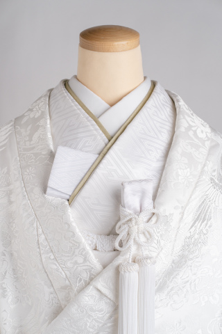 伊達襟 光沢ゴールド