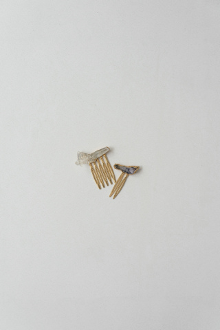 洋装ヘッドパーツ PLUIE クォーツコーム