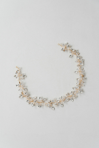 洋装ヘッドパーツ ⼩枝ゴールド