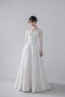 PWD-030 サテンレース （長袖ボレロ）