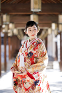 PIU-009 まりに扇面(赤)