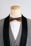 蝶ネクタイ ブラウン