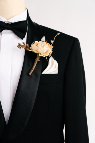 ブートニア ピオニーコーラル