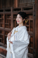 PSM-011青梅扇面菊文様