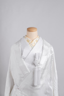 刺繍襟 咲き揃い