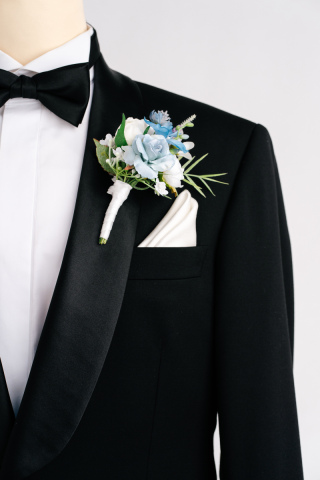 ブートニア ネモフィラブルー