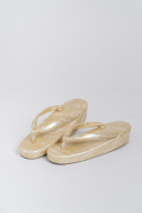 新婦 草履（金）