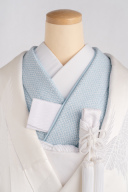 色掛下 絞り ブルー