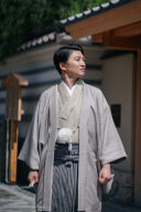 RHB-001 白黒縞（ベージュ）