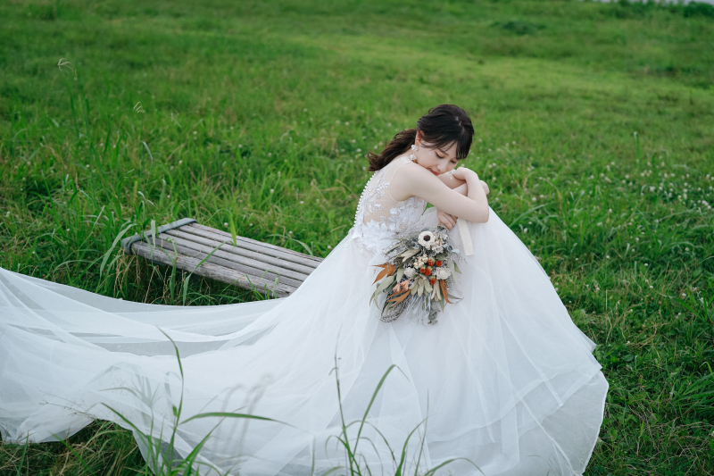 ベンチを使って