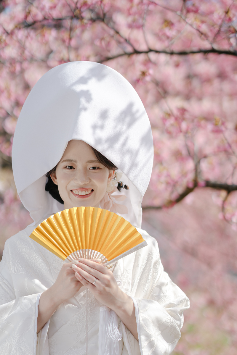 綿帽子でソロショット