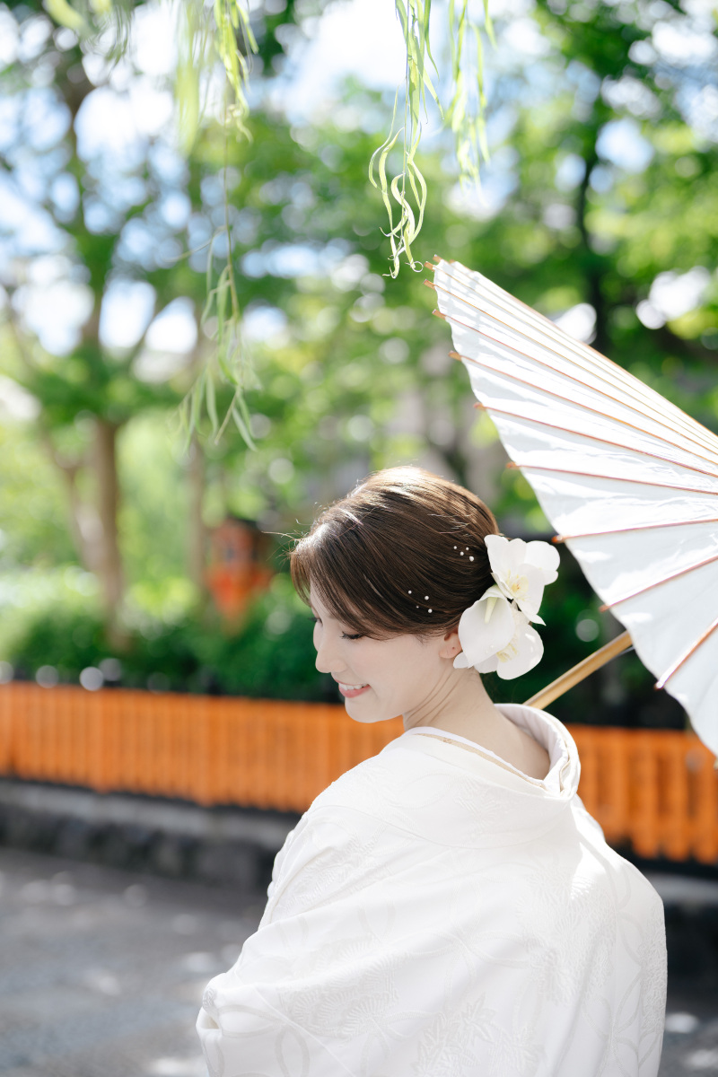 新婦様のソロショット