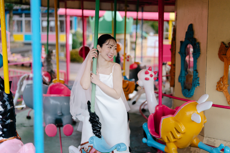 となりの遊園地で