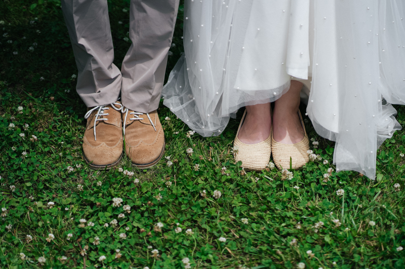 足元までこだわって