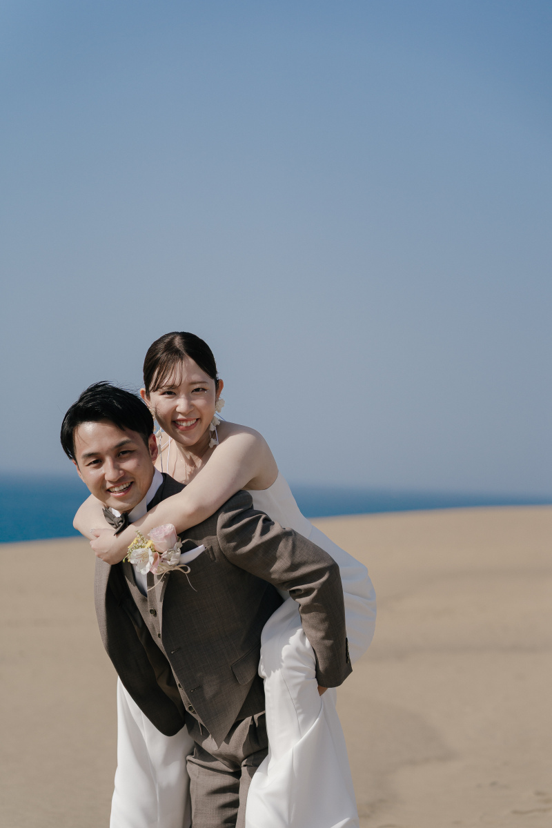 おんぶショット