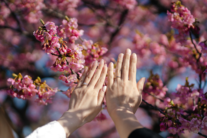 手元ショットで印象的な1枚を