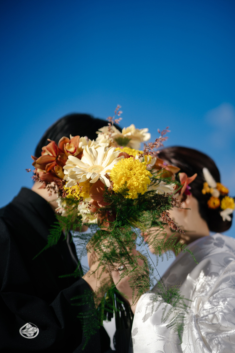やっぱり生花ブーケはかわいい!