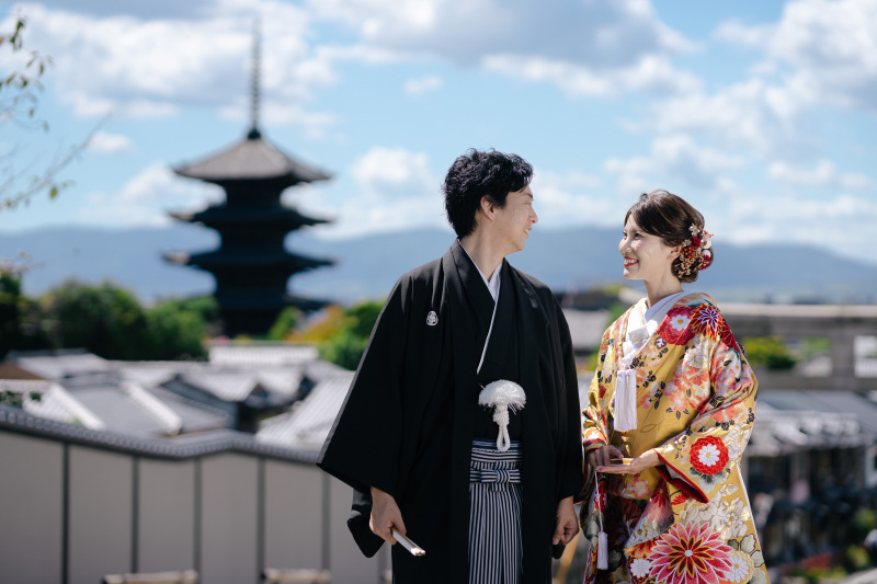 八坂の塔が見える場所