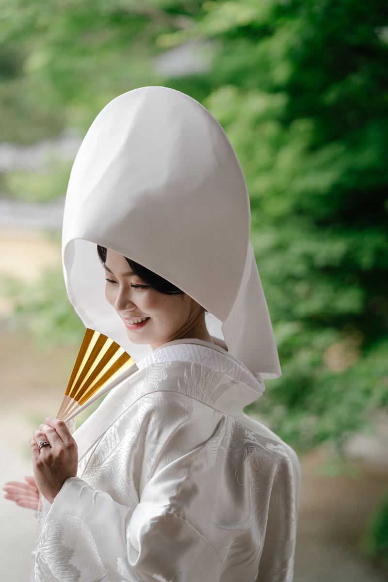 綿帽子姿のソロショット