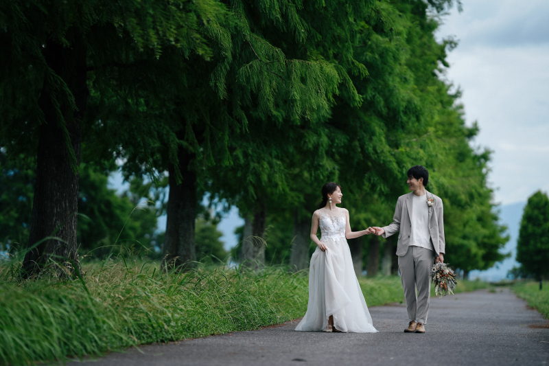 歩いているシーン