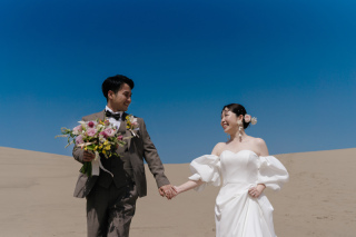 鳥取砂丘前撮り