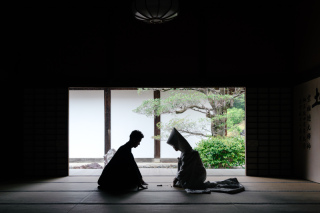 雨の日の和装前撮り