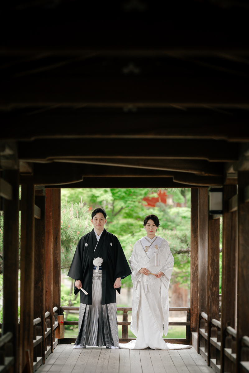 回廊での定番カット