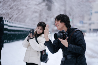 プロによるポージング