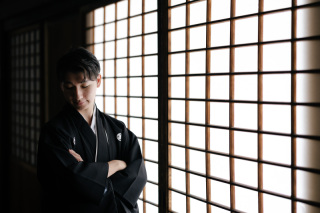 新郎様ヘアセット