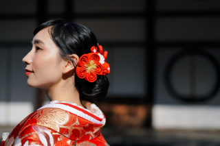 髪飾りお持ち込み