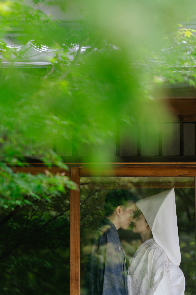 【仕上がり評価5.0の新緑フォト】京都の春を彩るロケ撮影。和装レンタル付きのよくばり新緑プラン