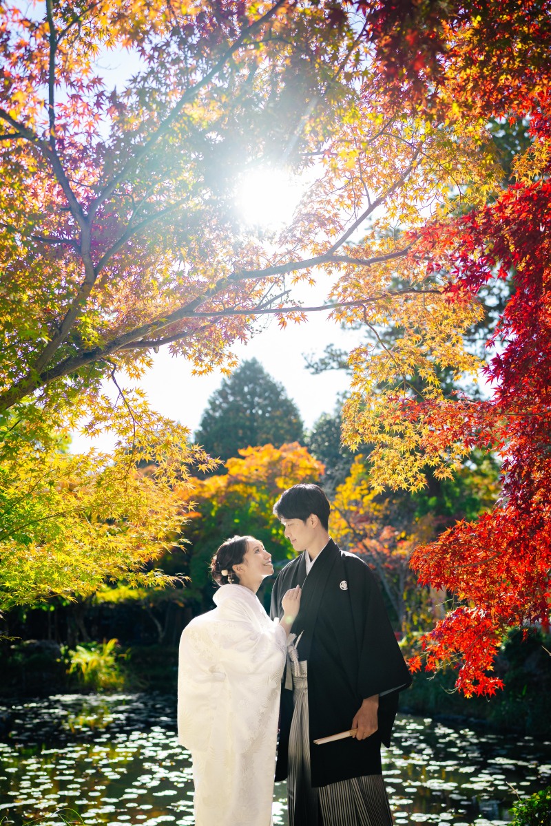 期間限定!紅葉シーズン 和装前撮り 1着レンタルプラン