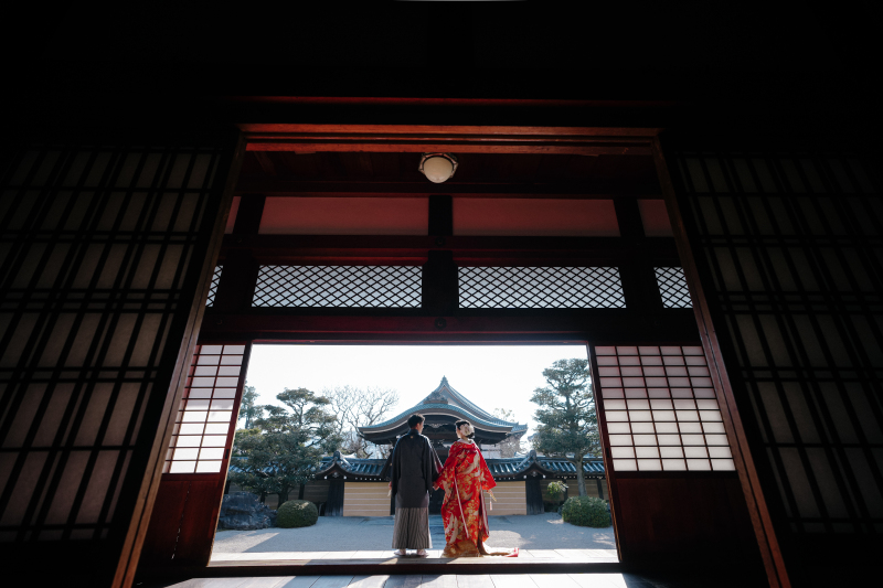 金戒光明寺 和装前撮り 1着レンタルプラン