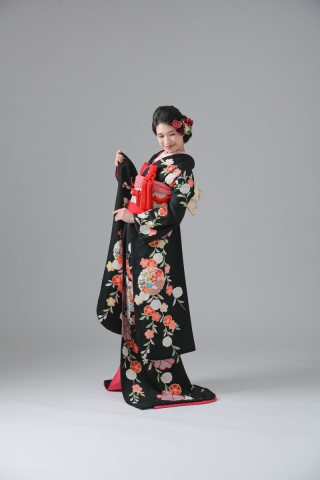 引き振袖【FU00503】