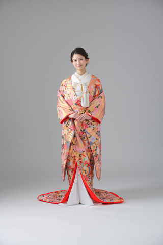 色打掛_平安御所解牡丹【IU00642】