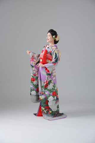 引き振袖【FU00504】