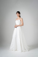 胸元ストーンオーバードレーン風【WD01150】