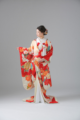 色打掛_慶翔・赤【IU00441】